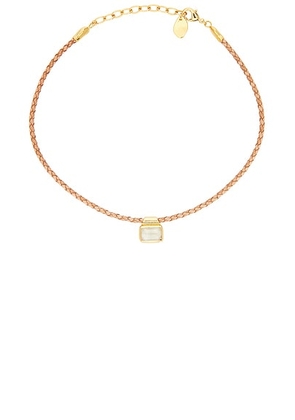 CHAN LUU Pendant Necklace in Green Amethyst - Pink. Size all.