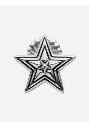 Large Star In Star Stud Earring