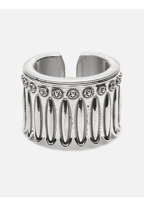 Feather Head Star Ring
