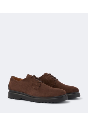Tod's Suede lace-up shoes