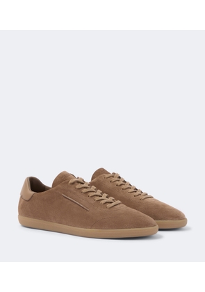Zegna 232 suede sneakers