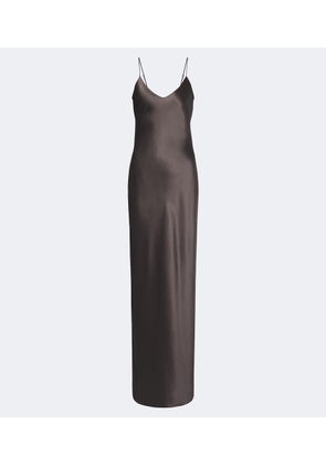 Nili Lotan Cami silk satin slip dress