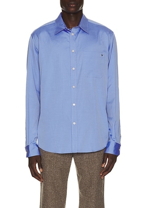 Valentino Classic Shirt in Cloudless Sky - Blue. Size 42 (also in 38, 40, 44).