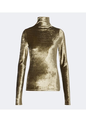 Lemaire Velvet turtleneck top