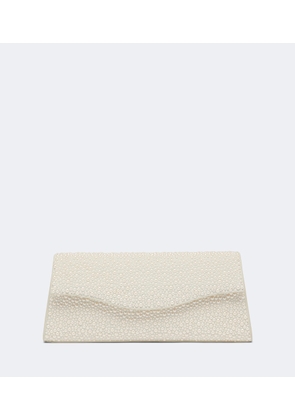 Elie Saab The Midnight embellished suede clutch