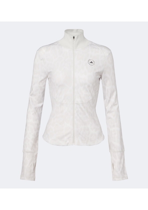 Adidas by Stella McCartney Logo leopard-print jacket