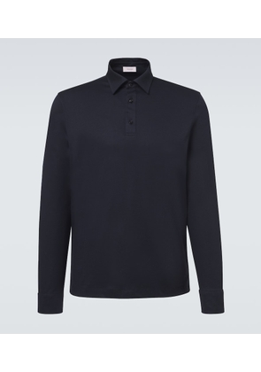 Agnona Cotton and silk polo shirt