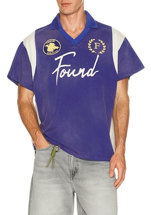 Found Premier League Jersey in Faded Blue - Blue. Size XXL/2X (also in L, M, S, XL/1X).