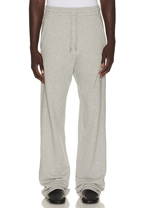 Dries Van Noten Hamer Pants in Grey Melange - Grey. Size S (also in L, M, XL/1X).