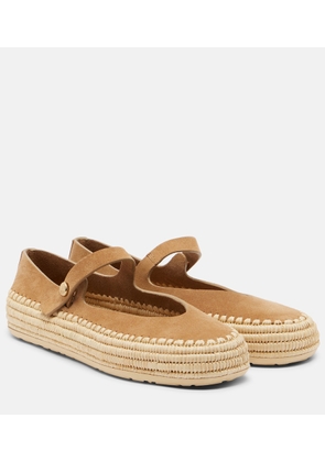 Loewe Paula's Ibiza Rio suede espadrilles