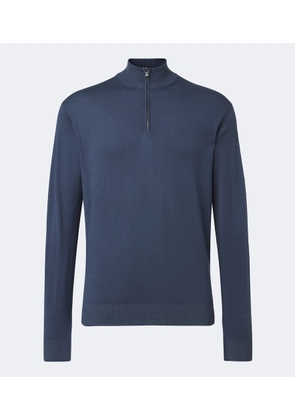 Sunspel Wool half-zip sweater