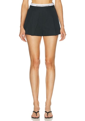 Alexander Wang High-Rise Short in Black - Black. Size 2 (also in 0, 4, 6, 8).