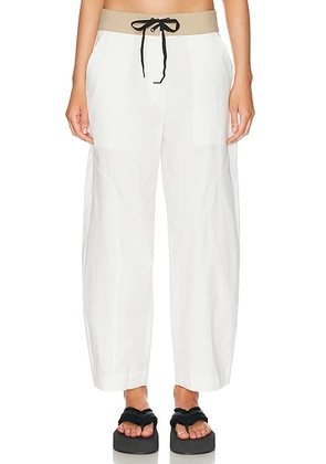 HAIGHT. Surf Pant in Off White - White. Size XS (also in L, S).
