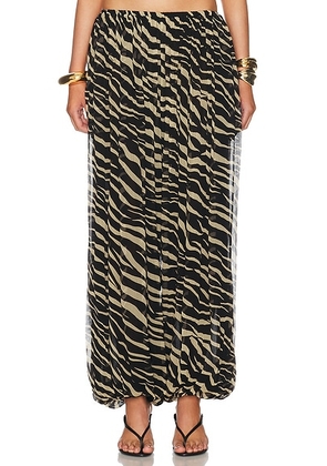 Ronny Kobo Renier Pants in Zebra - Black & White. Size L (also in XS, S, M).