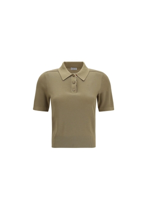 Burberry Bicolor Wool Oves Aries Polo Shirt - L