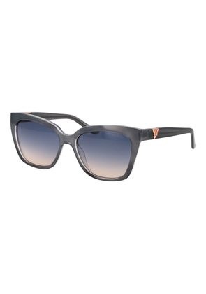 Guess Gray Plastic Sunglasses