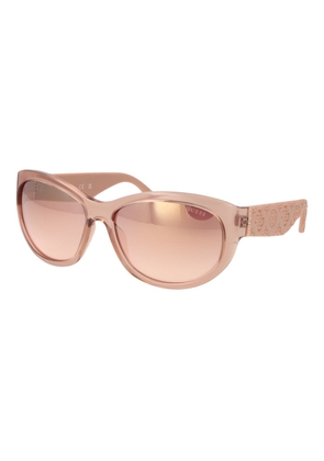 Guess Pink Plastic Sunglasses