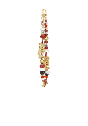 BaubleBar University Of Alabama Beaded Phone Strap in Red.