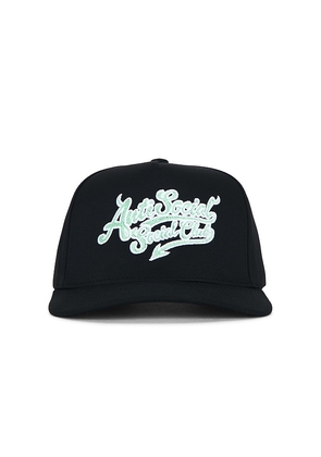Anti Social Social Club Devilish Cap in Black.