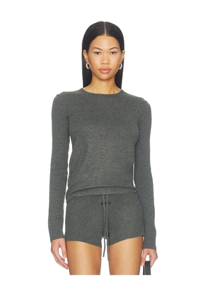 Fear of God ESSENTIALS Slim Long Sleeve Tee in Grey. Size XS. Also in S, M, L.