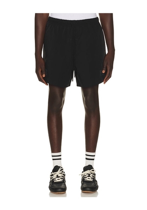 Fear of God ESSENTIALS Gym Short in Black. Size XS. Also in S, M, L, XL/1X, XXL/2X, XXXL/3X.