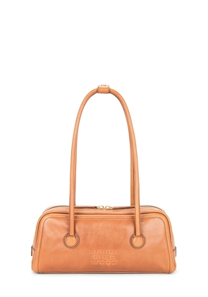 MARGESHERWOOD Soft Boston East West Bag in Tan.