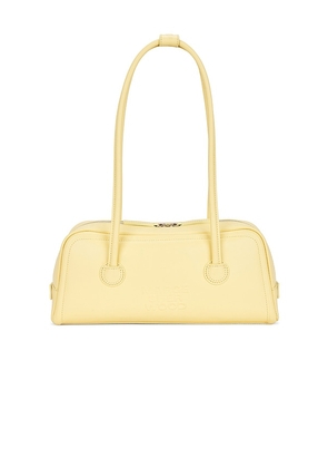 MARGESHERWOOD Soft Boston East West Bag in Lemon.