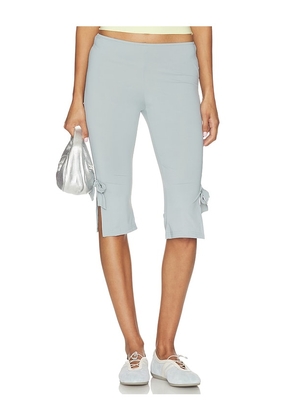 LIONESS Coco Capri in Blue. Size S. Also in XXS, XS, M, L, XL.
