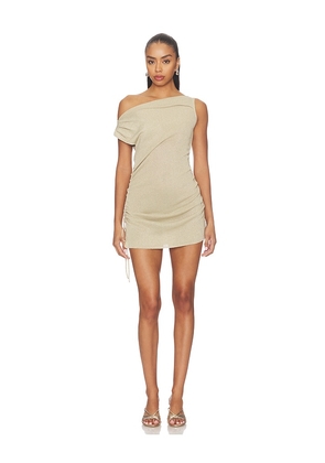 LIONESS Original Sin Mini Dress in Green. Size S. Also in XXS, XS, M, L, XL.