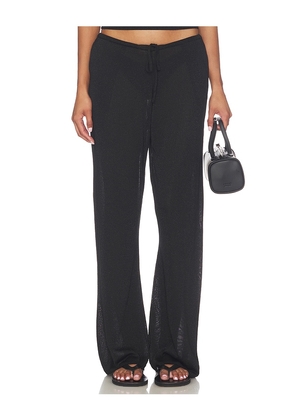 LIONESS Femme Pant in Black. Size S. Also in XXS, XS, M, L, XL.