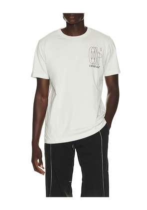 OFF-WHITE Double Arrow Slim Tee in White. Size S. Also in M, L, XL/1X.