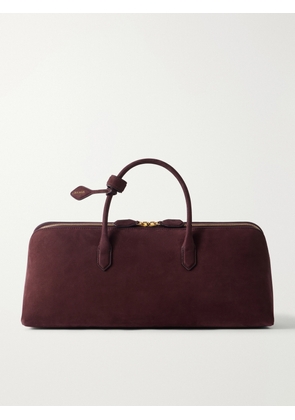 Alaïa - Delta Medium Suede Tote - Burgundy - One size
