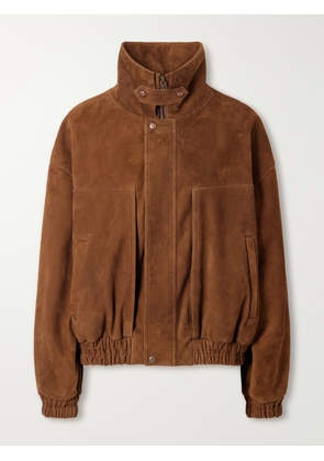 Magda Butrym - Suede Biker Jacket - Brown - FR 34,FR 36,FR 38,FR 40,FR 42