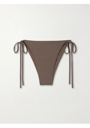 Magda Butrym - Stretch-jersey Bikini Briefs - Brown - FR 34,FR 36,FR 38,FR 40,FR 42