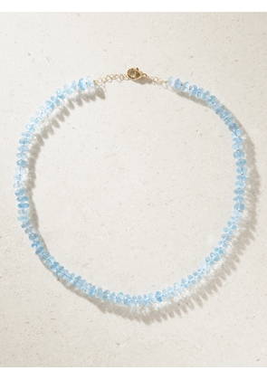 JIA JIA - Oracle Sky 14-karat Gold Topaz Necklace - Blue - One size