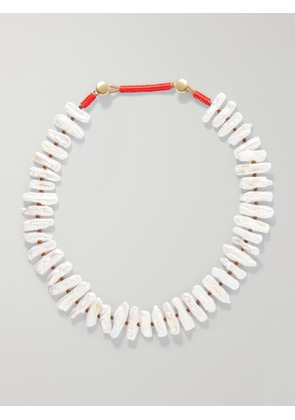 Roxanne Assoulin - The Pearls Branch Beaded Necklace - Neutrals - One size