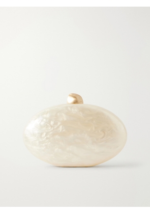 Cult Gaia - Eviana Marble-effect Clutch - Neutrals - One size