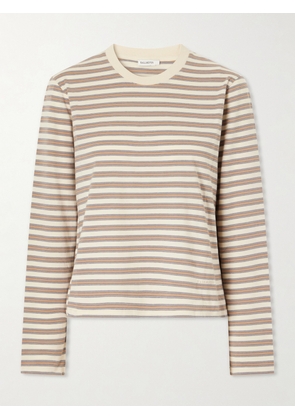 KALLMEYER - Wynn Striped Cotton-jersey T-shirt - Orange - x small,small,medium,large,x large