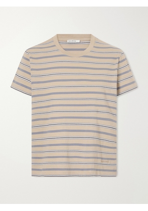 KALLMEYER - Kenzie Striped Cotton-jersey T-shirt - Neutrals - x small,small,medium,large,x large