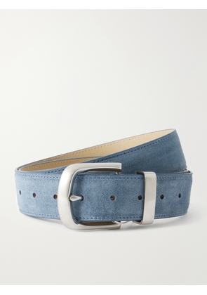 KALLMEYER - Johnson Suede Belt - Blue - S/M,M/L