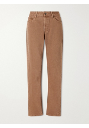 KALLMEYER - Adina Low-rise Straight-leg Jeans - Brown - 24,25,26,27,28,29,30,31