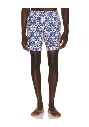 Trunks Surf & Swim Co. Sano 6.5 Swim Short in Blue. Size S. Also in M, L, XL/1X.