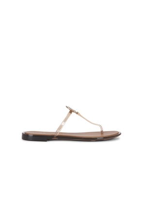Tory Burch Mini Miller Jelly Sandal in Brown. Size 6. Also in 7, 9, 8, 10.