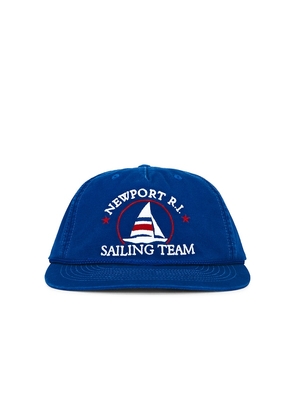 Polo Ralph Lauren Vintage Sailing Team Trucker Cap in Blue.