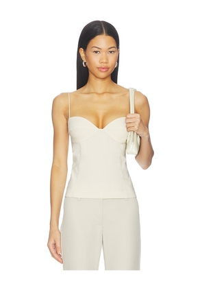 St. Agni Studio Cami Top in Cream. Size XS. Also in M, L, XL.