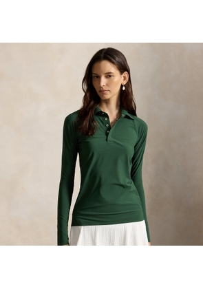 Slim Fit Performance Long-Sleeve Polo