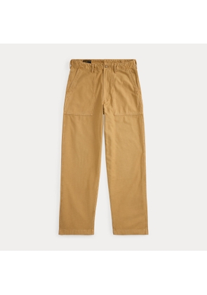 Relaxed Fit Reverse-Sateen Trouser
