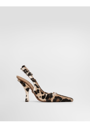 Dolce & Gabbana Slingback - Woman Pumps And Slingback Brown 36
