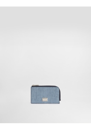 Dolce & Gabbana Portacarte - Man Wallets And Small Leather Goods Denim Onesize