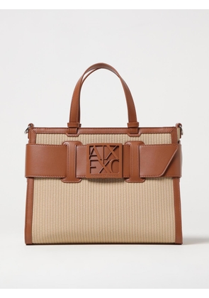 ARMANI EXCHANGE Handbag Woman color Natural